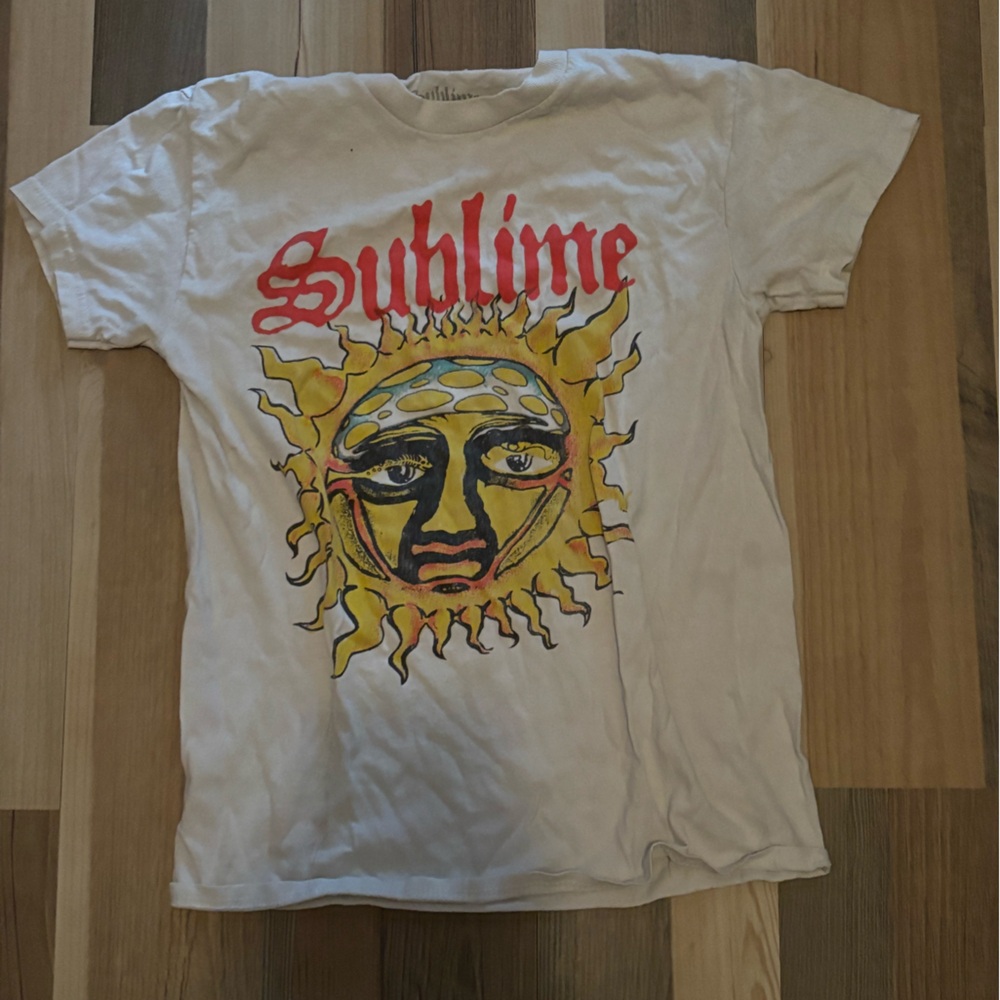 White Sublime Graphic T-Shirt